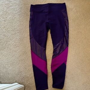 Fabletics Purple Leggings.